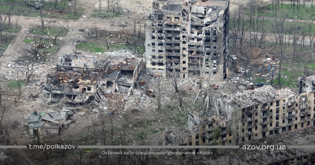 Pamjet me dron tregojnë shkatërrimin e Mariupol
