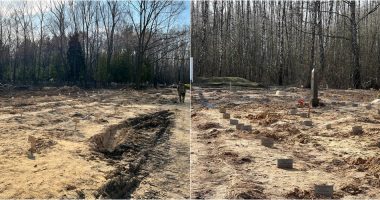 “700 të vrarë”, dalin fotot e varreve masive në Chernihiv