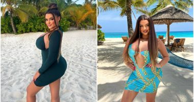 Enca Haxhia nuk i lë vend imagjinatës, pozon topless nga deti