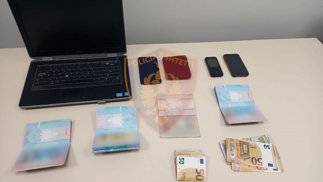 Viza angleze e pasaporta të falsifikuara, arrestohen 3 persona në Shkodër