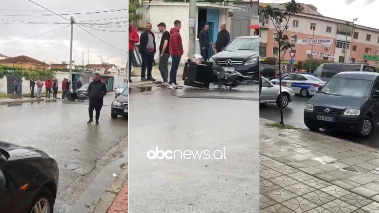 VIDEO/ Makina përplas motorin në Fushë-Krujë, plagoset drejtuesi, niset drejt “Traumës”