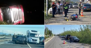 “Përgjaket” e diela, 4 aksidente në rrugët e vendit, 2 të vdekur dhe 3 të plagosur