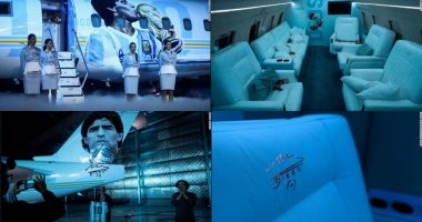 FOTO/ Në Argjentinë ndërtohet avioni në nder të Maradonës, pronarët do e nxjerrin në ankand