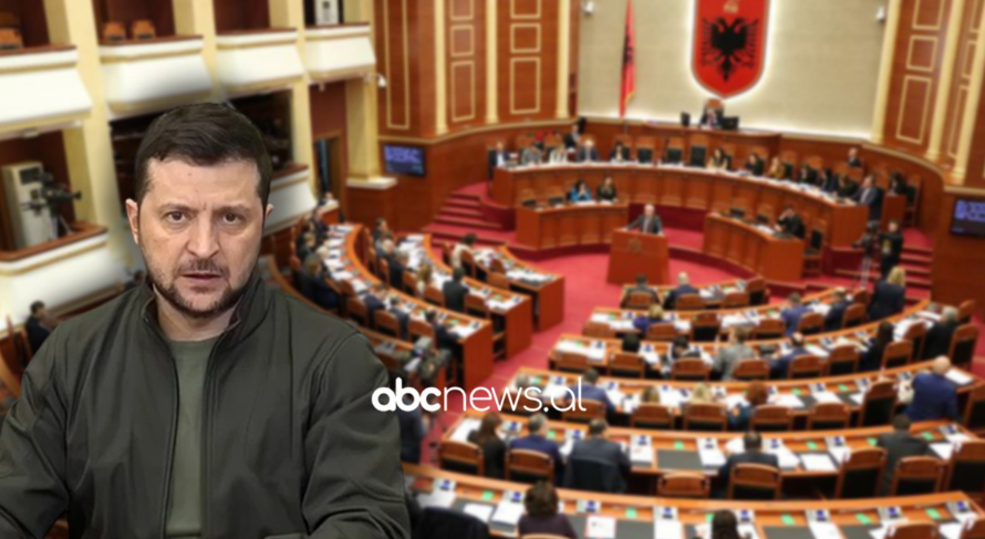 Zelensky to address Albanian parliament