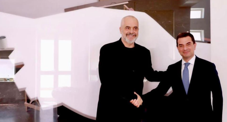 Rama meeting with the Greek Minister: We discussed plans for cooperation in the Energy sector