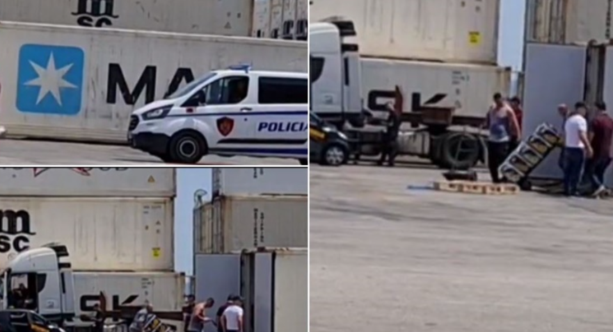 Cocaine is seized in the port of Durrës