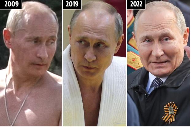 Fotot tronditëse që tregojnë se si Putin nga një “maço” është kthyer në një njeri “të dobët dhe të fryrë” në 3 vite