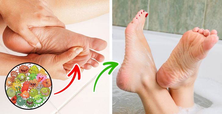 Pse duhet të lani këmbët kur bëni dush