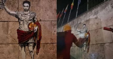 I dhuroi Romës trofeun e parë europian, tifozët romanistë e bëjnë vepër arti Mourinhon
