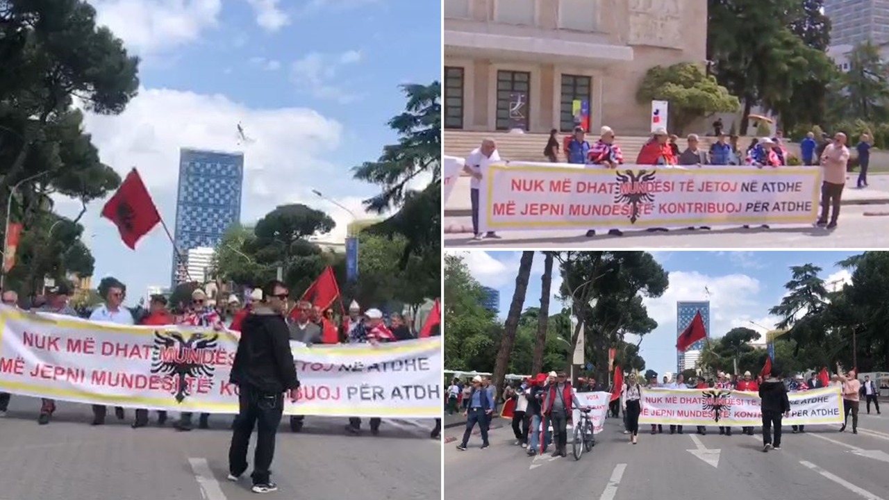 Nis marshimi për “1 Majin” në Tiranë, protestuesit kërkojnë punë dhe paga të larta