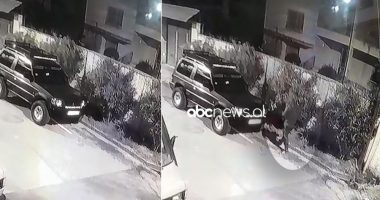 Digjet makina e efektivit të policisë në Shkodër