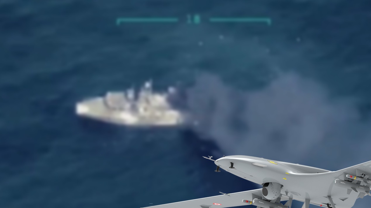 “Bayraktari” shkatërron anijen që përdori Putini