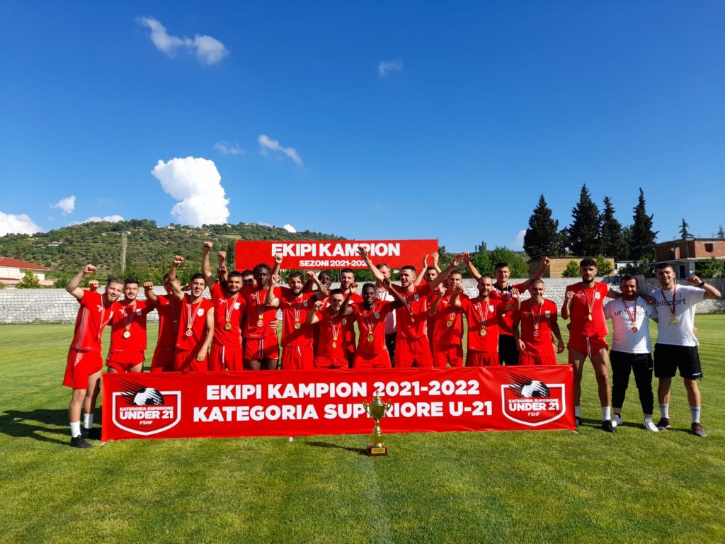 Bylisi pa rivalë te 21-vjeçarët, shpallet sërish kampion i Shqipërisë