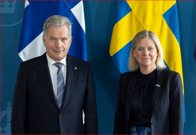“Demokracia ka fituar”, Finlanda dhe Suedia dorëzojnë sot  aplikimin  për tu anëtarësuar në  NATO