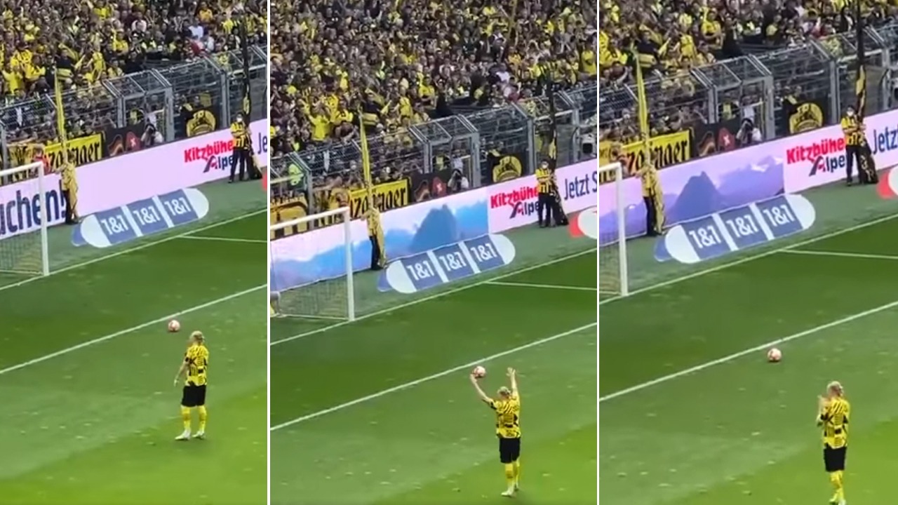 VIDEO/ Ndeshja e fundit me Dortmundin, pamje emocionuese të Haaland me tifozët