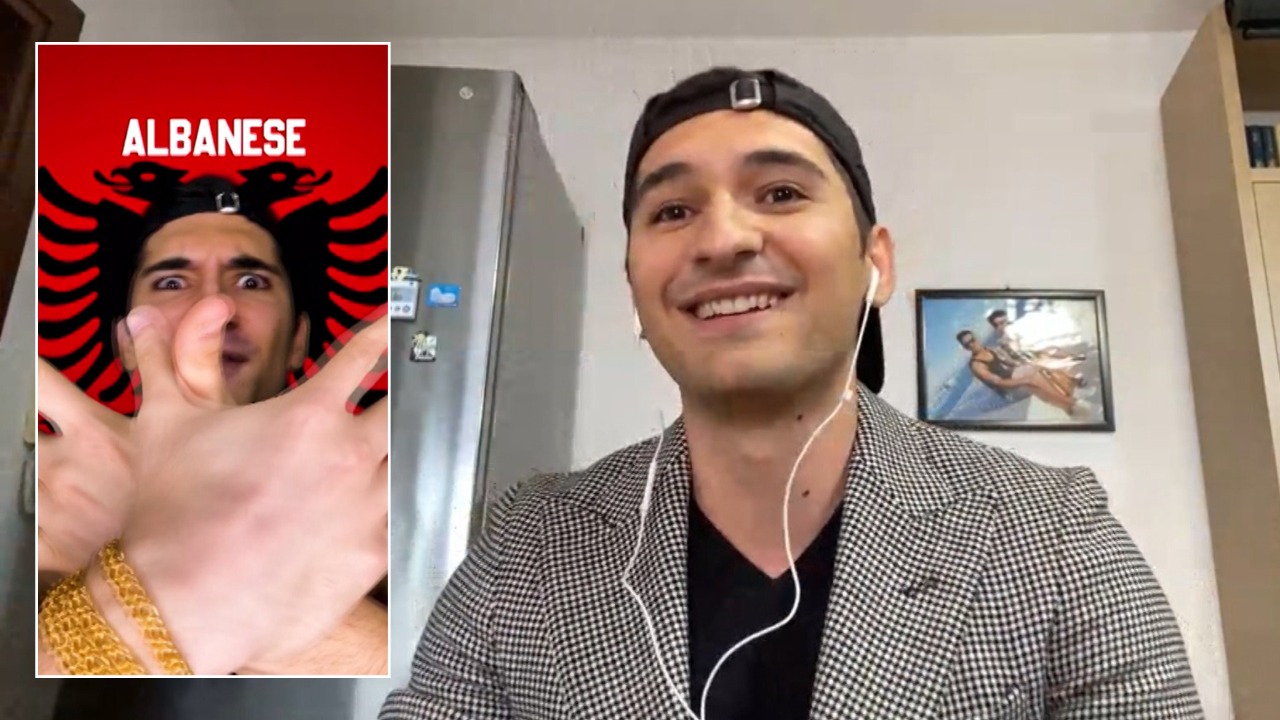 “Mami do një nuse shqiptare që të mos harroj shqipen”, tironsi bëhet viral me paroditë e tij:  Dua të bëj karrierë në vendin tim