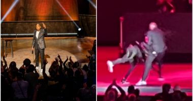 VIDEO/ Tjetër incident në Hollywood, sulmohet në skenë komediani i famshëm