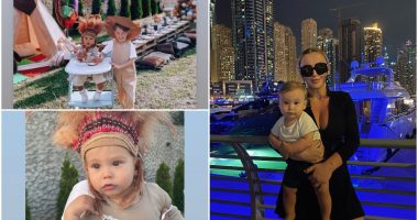 FOTO/ Djali i këngëtares shqiptare bën 1 vjeç, publikohen pamjet nga festa madhështore