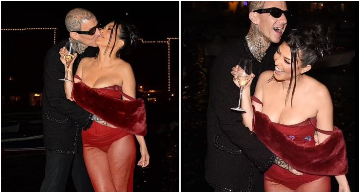 FOTO/ Kardashian-Jenner “zbarkojnë” në Itali, zbulohet vendi dhe dita kur do të mbahet dasma e vitit