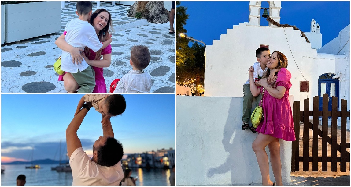 Nga SHBA në Mykonos, Arbana Osmani në “tur” pushimesh, ndan fotot e ëmbla në rrjet