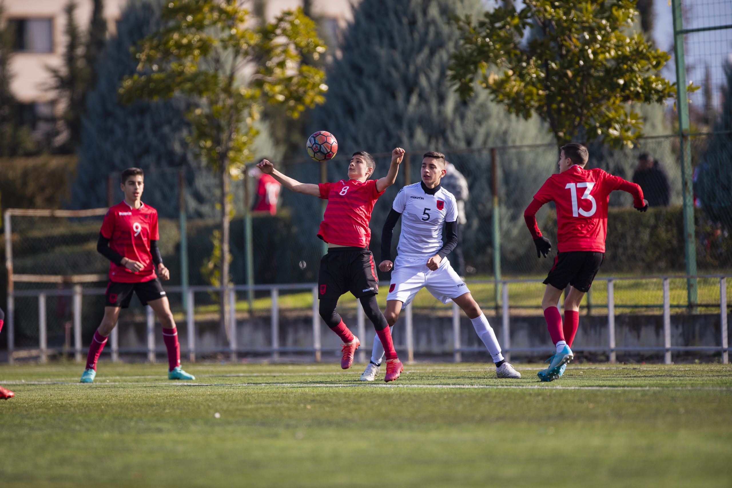 Test para turneut në Bosnje, Shqipëria U16 mund Shqipërinë U15