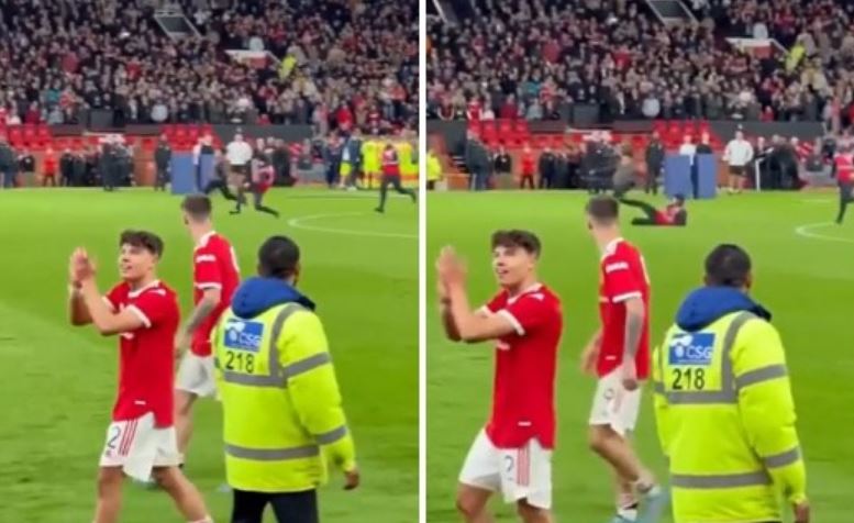 VIDEO/ Stjuarti kalon provën për tek United, mënyra si ndalon tifozin bëhet virale