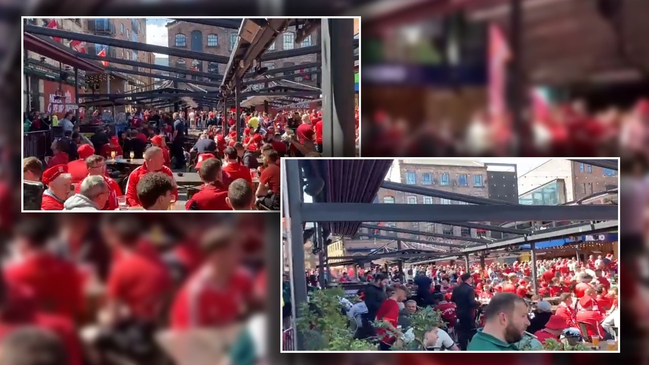 VIDEO/ Nuk arritën të siguronin një biletë për finalen, tifozët e Liverpool “pushtojnë” sheshin