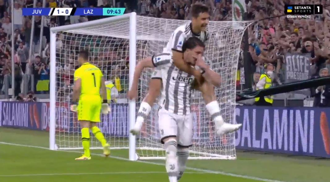 VIDEO/ Juventus kalon në avantazh, Vlahovic shënon dhe feston si Dybala