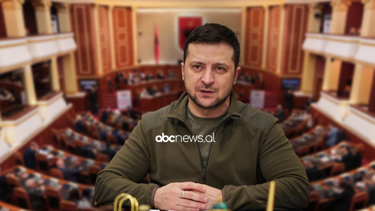 Zelensky në Kuvendin e Shqipërisë: Bota po sheh terrorin rus, po humbasim fëmijë çdo ditë