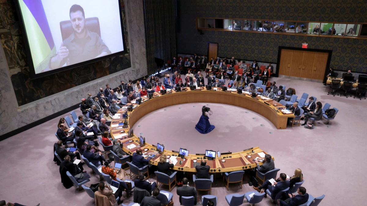 Zelensky bën thirrje për përjashtimin e Rusisë nga Këshilli i Sigurimit të OKB-së
