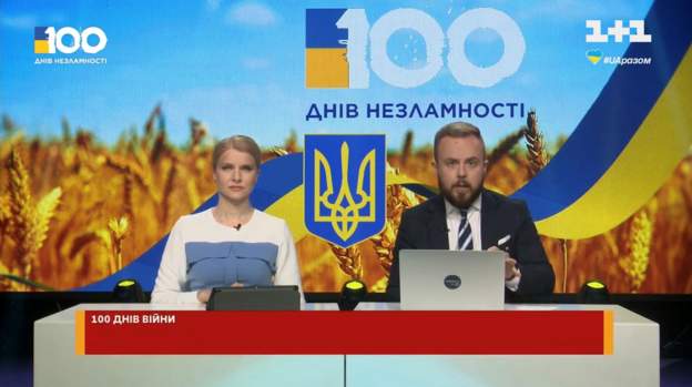 “Nuk ka datë për të festuar”: Si po pasqyrohen 100 ditët e luftës në mediat ruse dhe ukrainase