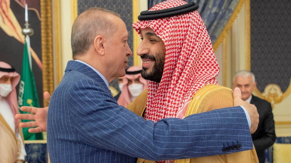 Princi i Arabisë Saudite viziton Turqinë për herë të parë që nga vrasja e gazetarit Khashoggi, takim kokë më kokë me Erdogan