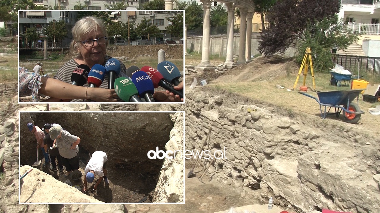 Gërmime pranë Kishës Katolike në Durrës, zbulohet statuja e Perëndeshës Artemisë