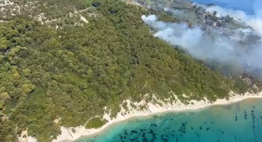 Sazan fire impossible to be extinguished