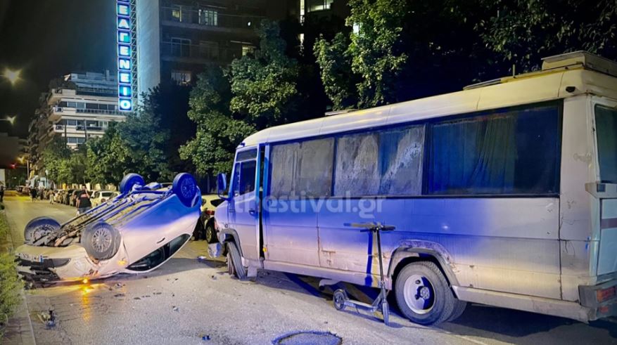 I riu vjedh autobusin dhe përplas këdo që i del para, “copëtohen” 4 makina