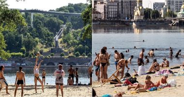 Kievi shijon lirinë, ukrainasit “dynden” në brigjet e Dnieper-it me rritjen e temperaturave