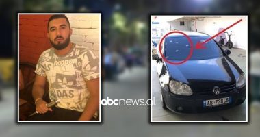 Shenja plumbash në xhamin e përparmë, makina ku u sulmua anëtari i bandës së Niklës