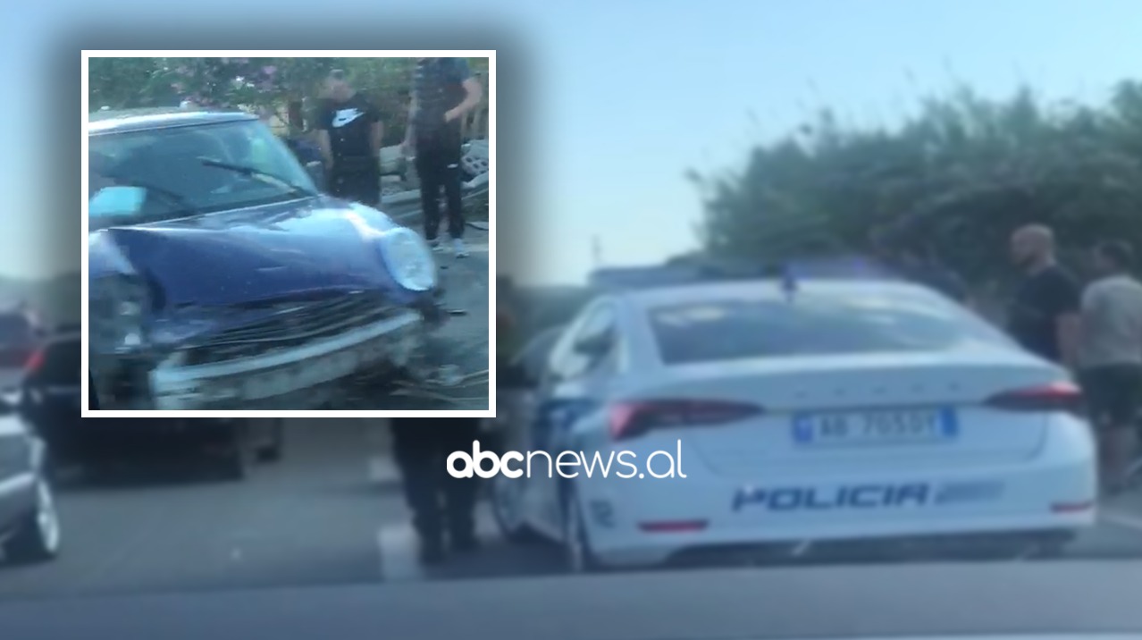 Aksident në autostradën Tiranë-Durrës, dalin pamjet e makinës së përplasur