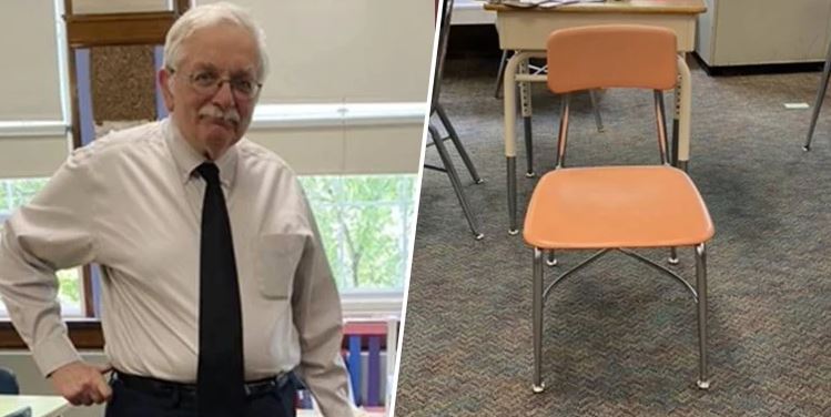 Arsyeja prekëse, ky mësues amerikan mban prej 50 vitesh një karrige bosh në klasën e tij