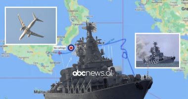 “Moskva” u bombardua në Detin e zi, simotra e saj “Varyag” shihet në Detin Jon, amerikanët vihen në lëvizje