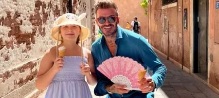 “Mami nuk duhet ta di”, “sekreti” i David Beckham gjatë pushimeve me të bijën në Venecia