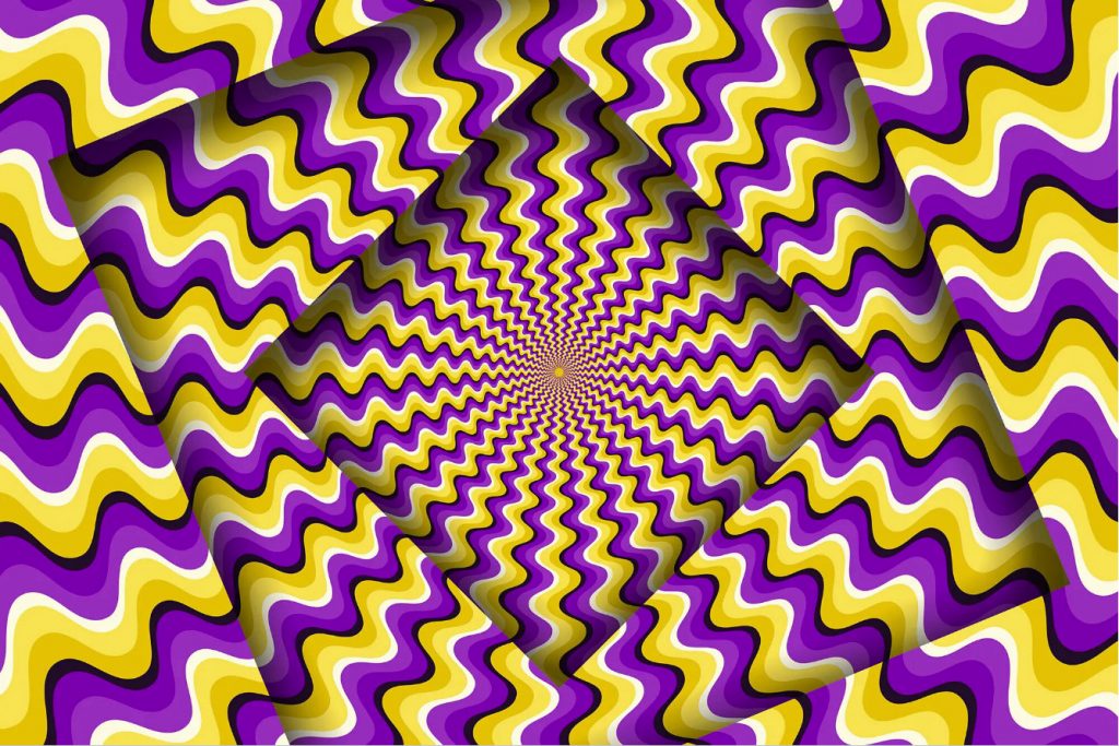Iluzion optik,  si ta ndaloni imazhin që duket se po lëviz
