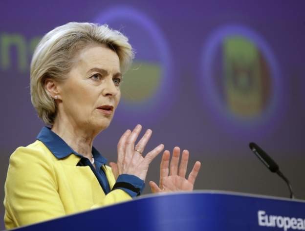 Von der Leyen: Ukraina gati “të vdesë” për ëndrrën europiane