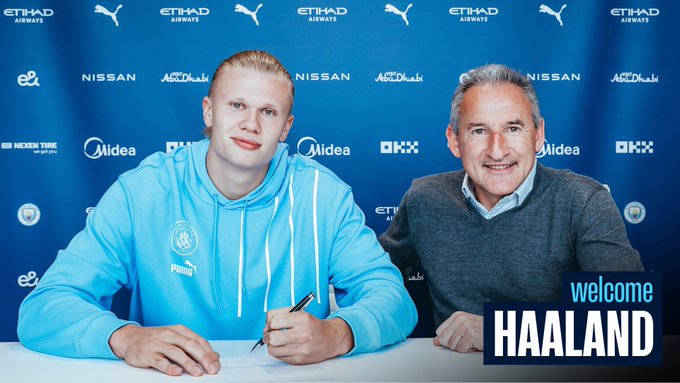 Manchester City zyrtarizon Erling Haaland si lojtarin e tyre më të ri