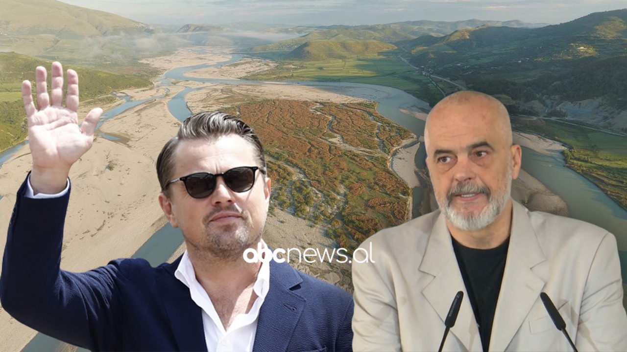 “Nardi do bëhej i gjallë”, Rama “shan” Leonardo di Caprion. Mesazhi për të ftuarin: Një UFO erdhi këtu dhe donte të mbronte Vjosën