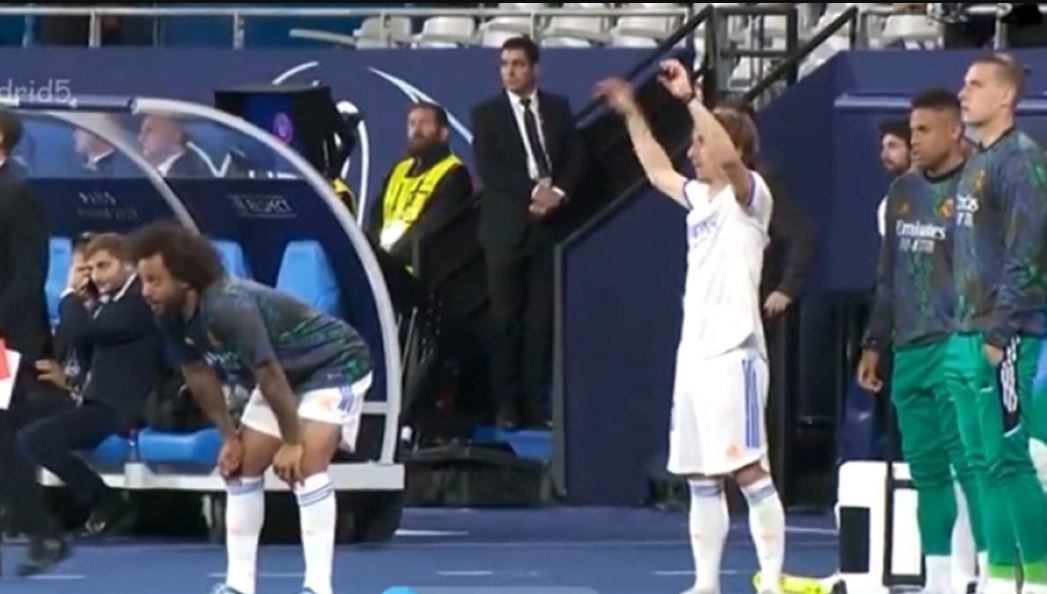 VIDEO/ Ankthi i Marcelos dhe Modric në finalen ndaj Liverpool