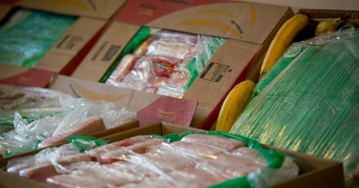 U fsheh mes bananeve dhe u shpërnda në supermarkete, policia çeke sekuestron 840 kg “të bardhë”, erdhi nga Kolumbia