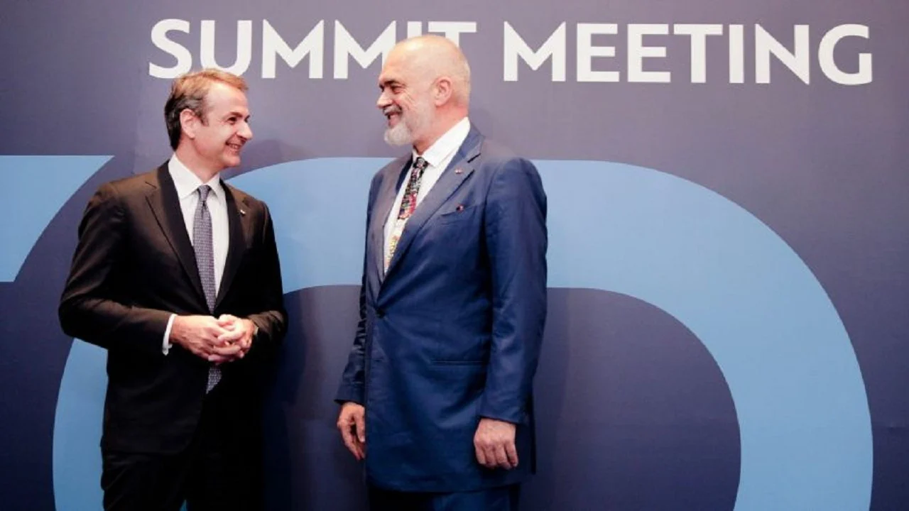 Del menuja, çfarë hëngrën mbrëmë Rama dhe Mitsotakis në Selanik