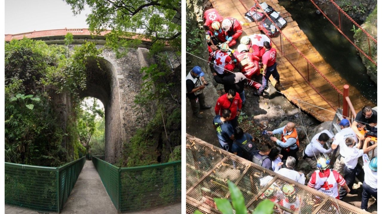 VIDEO/ Terrorizohen turistët, shembet ura në ditën e inaugurimit