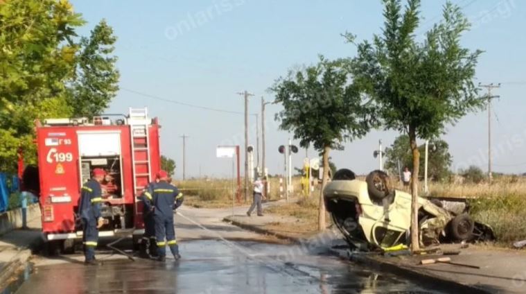 Tragjedi në Larisa, treni tërheq zvarrë makinën, vdes shoferi